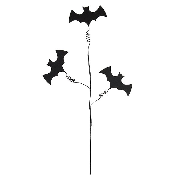 Galho de Halloween para Árvore ou Guirlanda com Morcegos