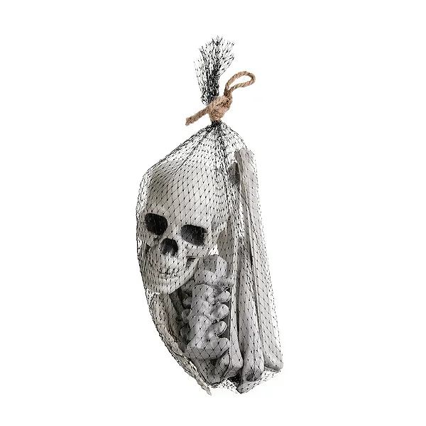 Kit de Ossos de Esqueleto com 11 Peças - Halloween
