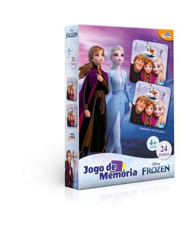 Jogo da Memória Frozen  24 peças Toyster