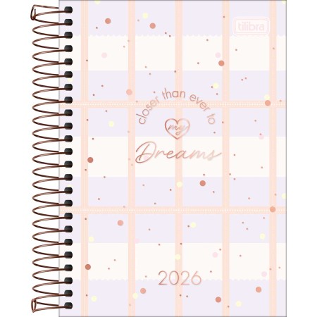 Agenda Espiral Diária 12,9 x 18,7 cm Soho 2026