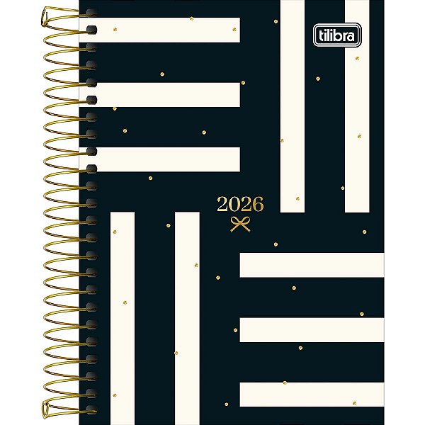 Agenda Espiral Diária 12,9 x 18,7 cm West Village 2026