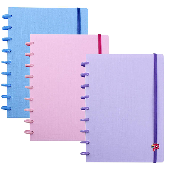 Caderno Disco Yummy Colors Médio Popdisc