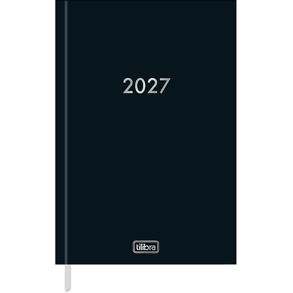 Agenda Executiva Costurada Napoli 15,9 x 23,3 cm 2027 Tilibra