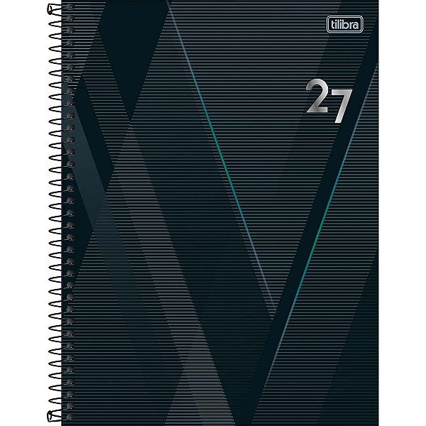 Agenda Espiral Executiva 20 x 27,5 cm Spot Masculina 2027 Tilibra