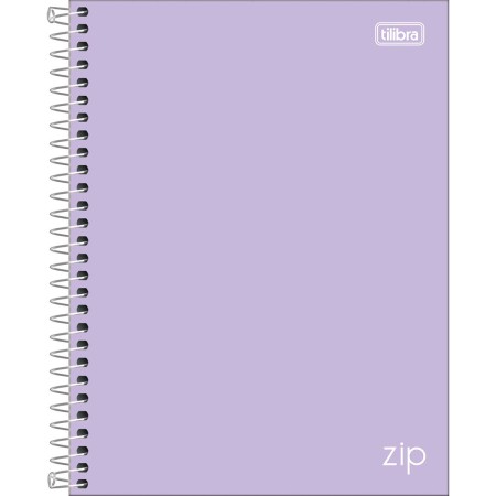 Caderno Espiral Capa Dura Colegial 10 Matérias Zip Colors 160 Folhas