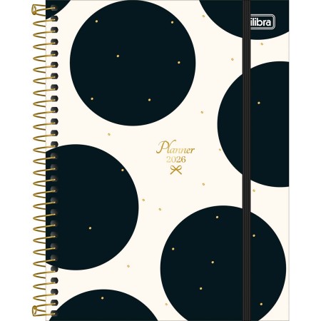 Agenda Planner Espiral West Village 17,7 X 24CM 80fls 2026 Tilibra