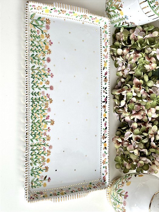 Bandeja | Travessa Flores de Primavera