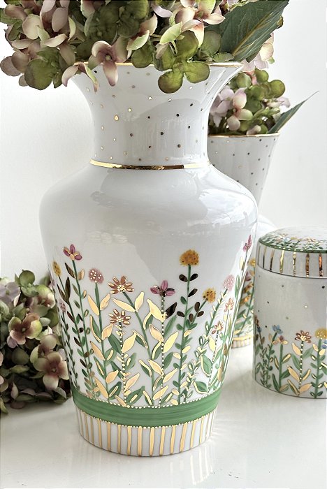 Vaso Flores de Primavera • 23cm