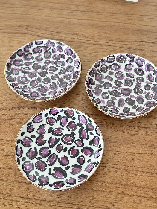 Pratinho Porta Joias • Kit Oncinha