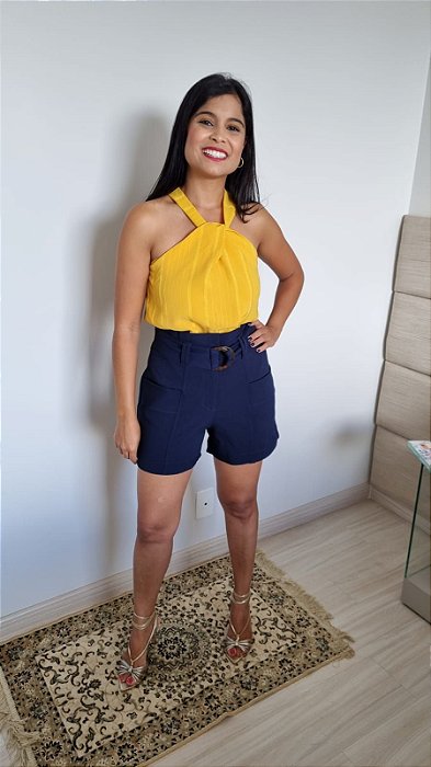 Short Cintura Alta - Short Verena