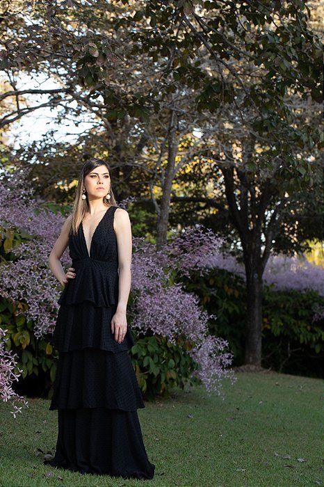 Vestido Veneza - Preto