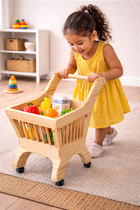 Carrinho de Compras Infantil