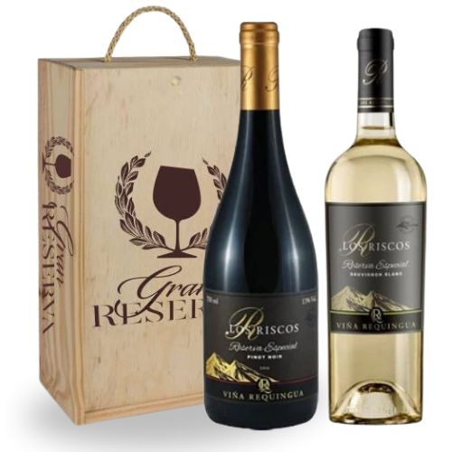 Kit Los Riscos Pinot Noir +  Sauvignon Blanc (na caixa)