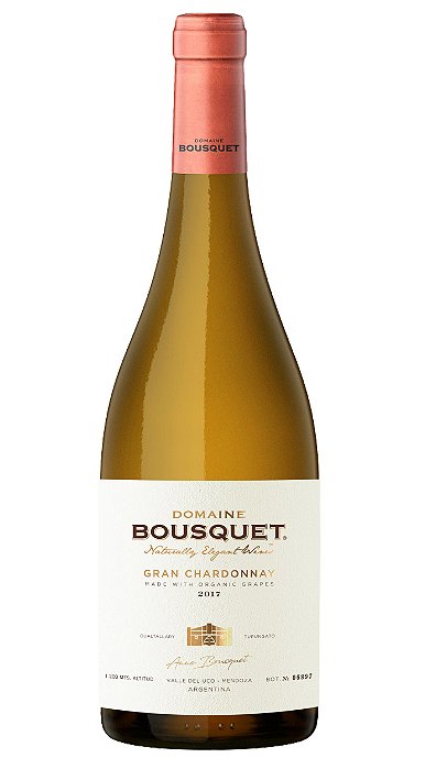 Domaine Bousquet Gran Reserva Chardonnay 2018 (orgânico) 750ml