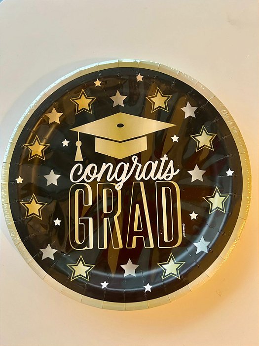 Pratos Temáticos com 24cm Graduation