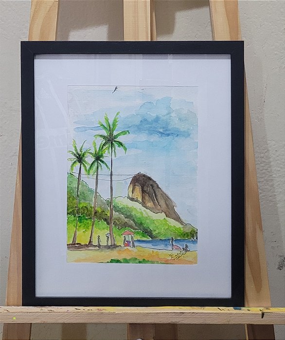 Reproduções da Aquarelas Pão de Açúcar - Urca