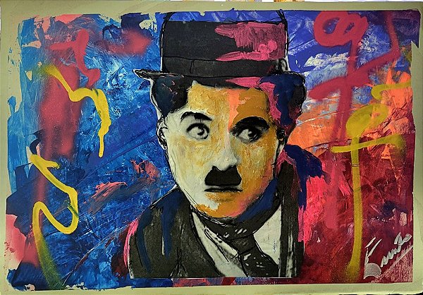 Pop Arte Charlie Chaplin