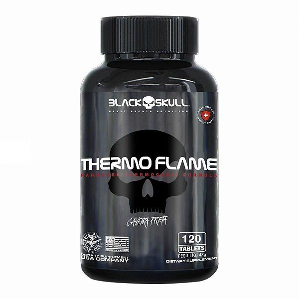 THERMO FLAME (120 CAPS) BLACK SKULL