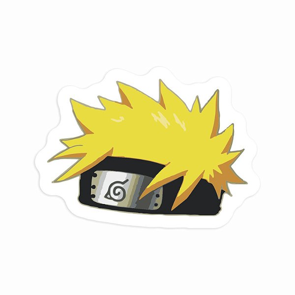 Naruto Bandana Folha Sticker