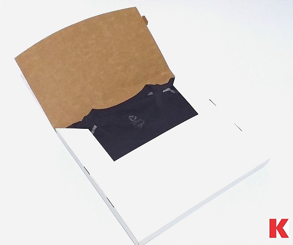 30 Caixas para Camiseta - Camisa ( 27x27x2,5cm ) Branco