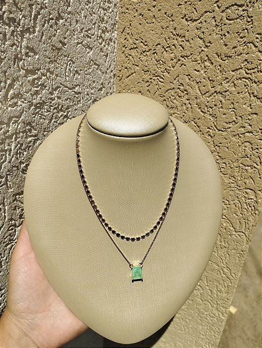 Colar + Pedra