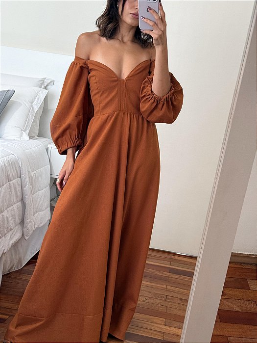 Vestido Linho Mafe