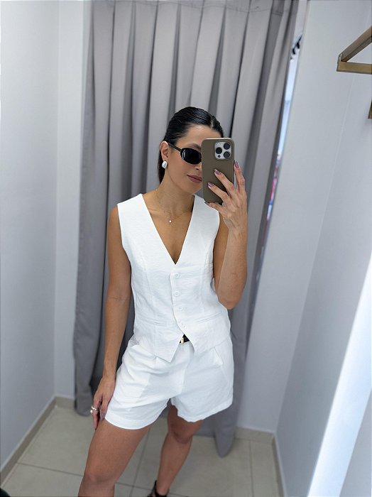 Conjunto Colete + Shorts