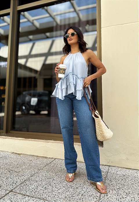 Calça Reta Essentials