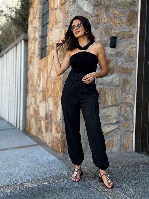 Calça Aladim Texturizada