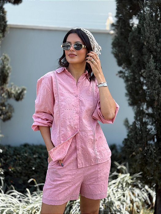 Camisa Laise com Aviamento