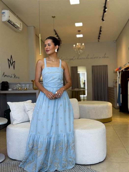 Vestido Bordados Vicky