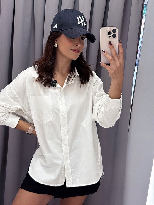 Camisa Over Algodão