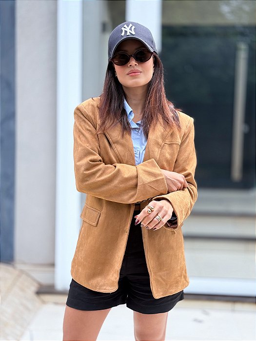 Blazer Camurça Over