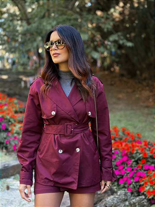 Conjunto Trench Coat