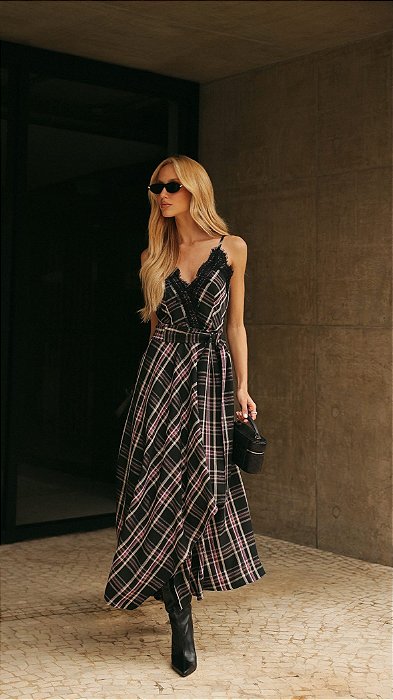 Vestido Xadrez Kali