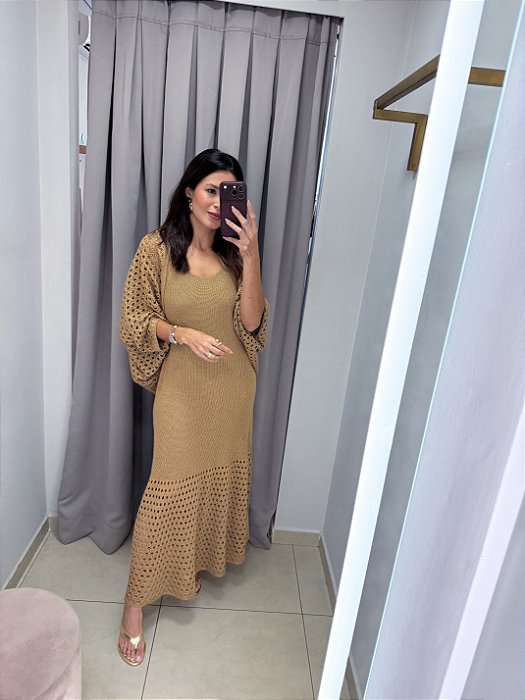 Vestido Tricot Aveia
