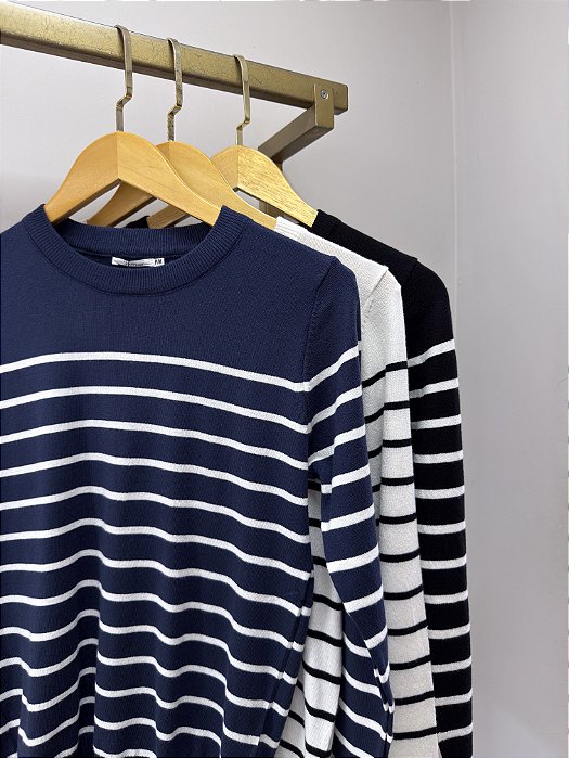 Blusa Modal Listrada