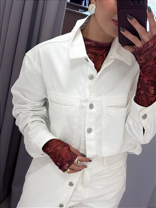 Camisa Jeans Off White