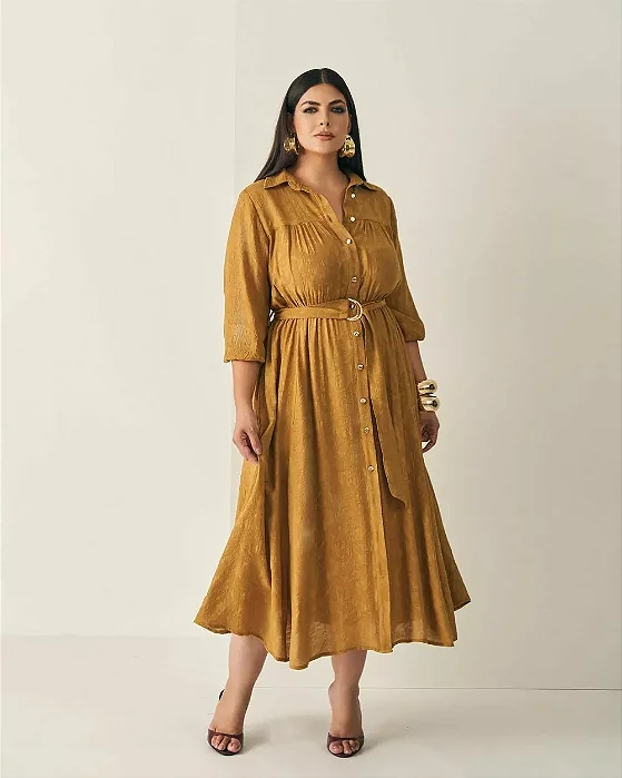 Vestido Chemise Paisley