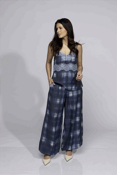 Calça Aladim Xadrez