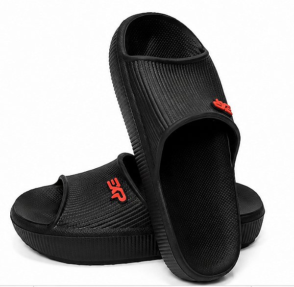Chinelo Water Flow Preto Feminino