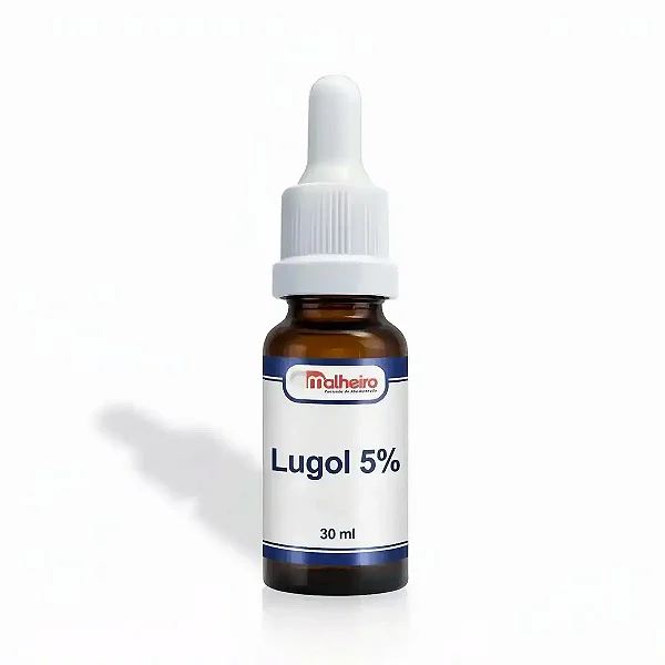 Lugol 5% – 30 ml | Solução de Iodo