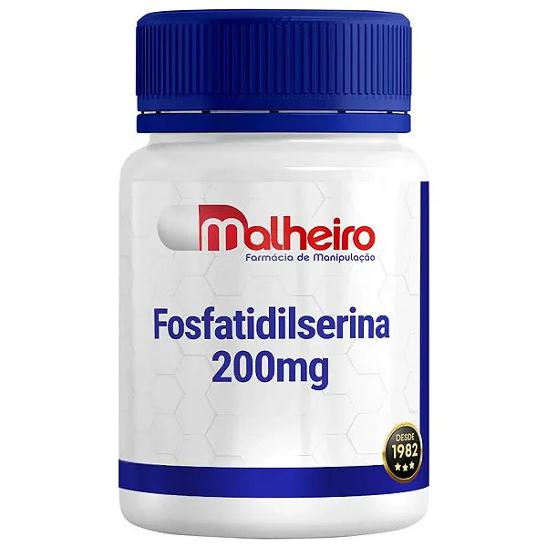 Fosfatidilserina 200 mg – Suporte à Memória e Função Cognitiva
