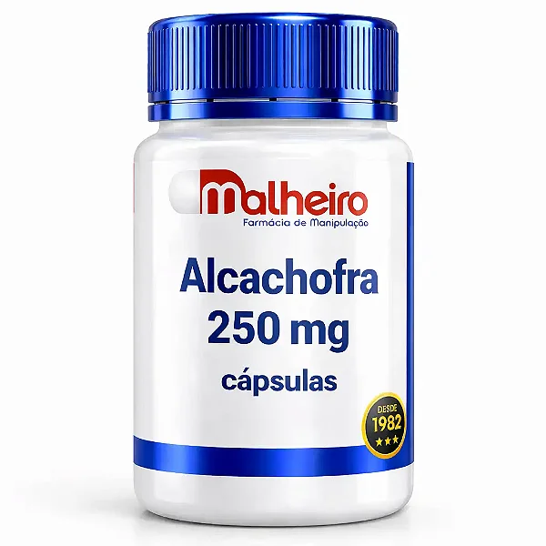 Alcachofra 250 mg – Bem-estar digestivo e controle natural
