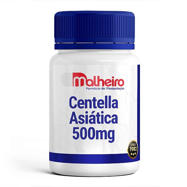 Centella Asiática 500 mg – Cápsulas