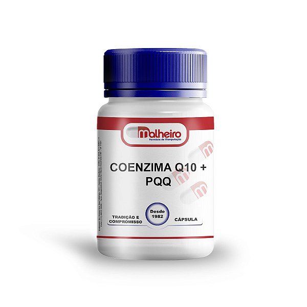 Coenzima Q10 100 mg + PQQ 10 mg cápsulas