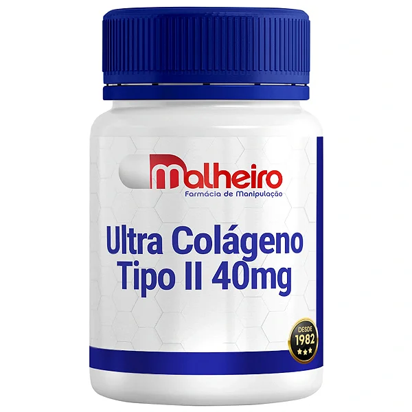 Ultra Colágeno Tipo II 40 mg em Cápsulas Softgel – Saúde Articular