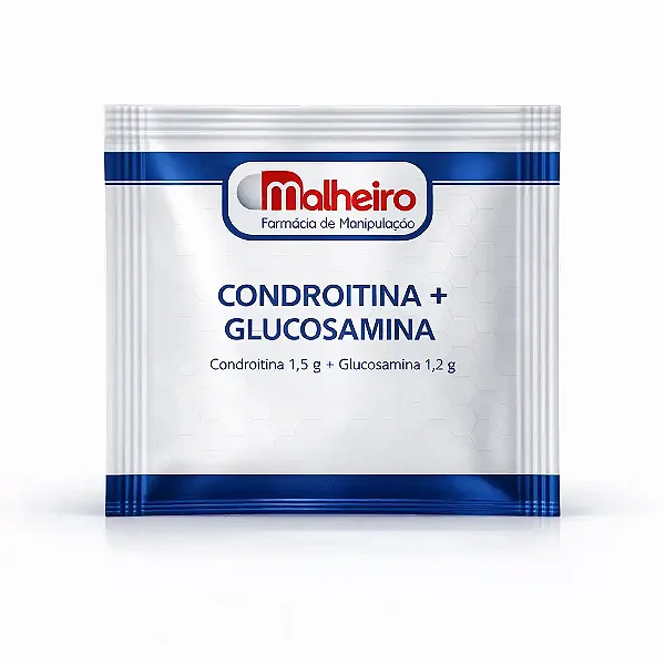 Glucosamina 1,5 g + Condroitina 1,2 g em Sachês com Sabor Abacaxi – Saúde Articular com Sabor e Praticidade