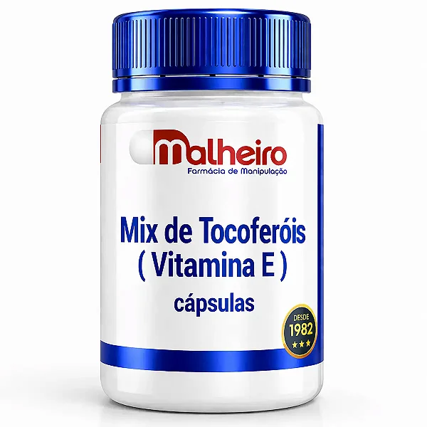 Mix de Tocoferóis (Vitamina E) – Suporte Antioxidante