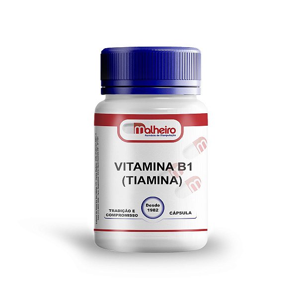 Vitamina B1 (Tiamina) 250 mg cápsulas